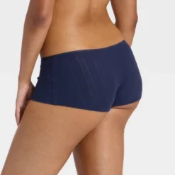 Women's Pointelle Ruched Front Boy Shorts - Wild Fableā¢