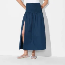 Women's Smocked Waist Maxi Skirt - Wild Fableā¢