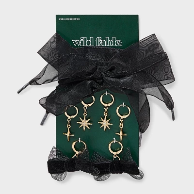 Starburst Shoe Charm Set - Wild Fable™ Gold - Image 2