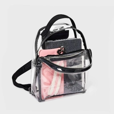 10.5" Mini Dome Backpack - Wild Fable™ Clear - Image 3