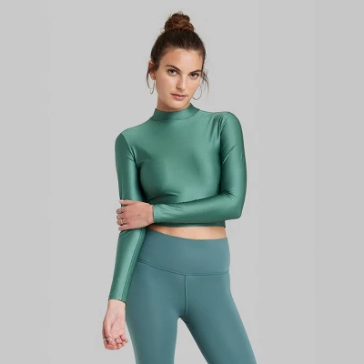 Trio Imitation Rhodium With Glass Crystal Rhinestone Hoop Stud Earring Set 3pc - Wild Fable™ White Crystal: Sparkly Hoops, Nickel-Free Metal - Image 2