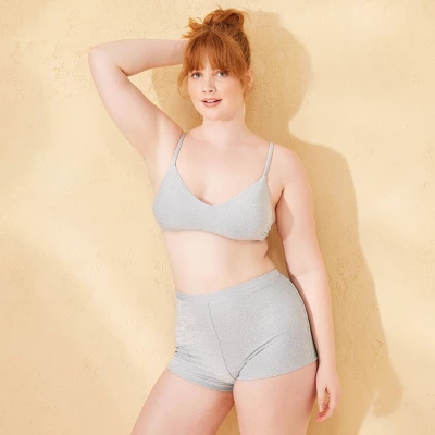 Women's Sparkle High Waist Full Coverage Boyshorts - Wild Fable™ - Image 3