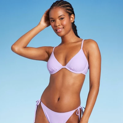 Women's Underwire Bikini Top - Wild Fable™ Light Purple - Image 5