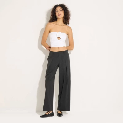 Women's Flower Strapless Knit Top - Wild Fable™ - Image 3