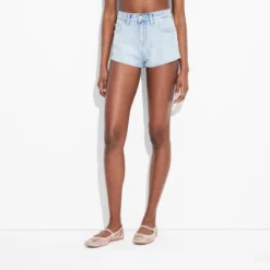 Women's High-Rise Micro Denim Shorts - Wild Fable™