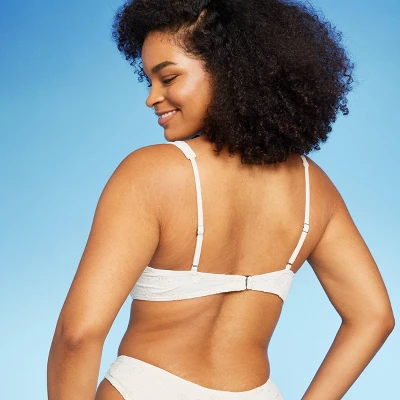 Women's Pointelle Underwire Bikini Top - Wild Fable™ - Image 4