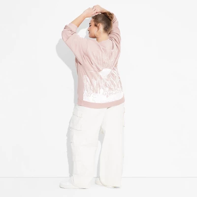 Trio Imitation Rhodium With Glass Crystal Rhinestone Hoop Stud Earring Set 3pc - Wild Fable™ White Crystal: Sparkly Hoops, Nickel-Free Metal - Image 4