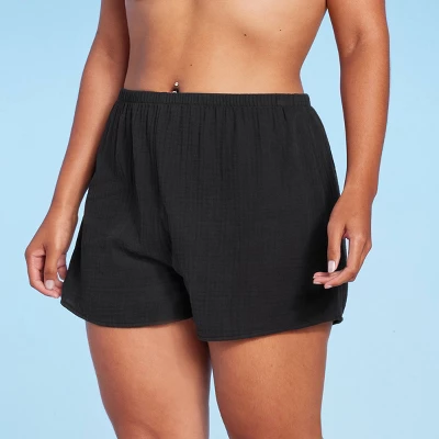 Women's Pull-On Cover Up Shorts - Wild Fable™ - Image 2
