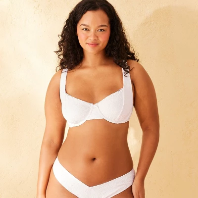 Women's Eyelet Underwire Bikini Top - Wild Fable™ - Image 3