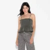 Women's Denim Peplum Tank Top - Wild Fable™
