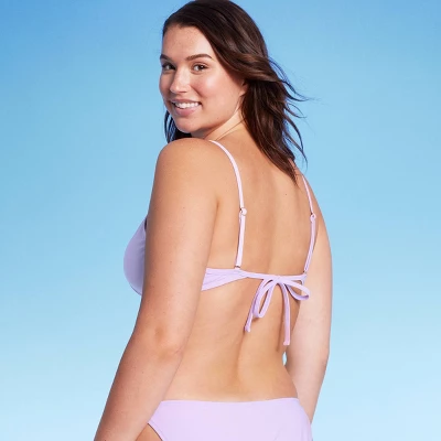 Women's Underwire Bikini Top - Wild Fable™ Light Purple - Image 4