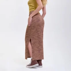 Women's Side Slit Maxi Pencil Skirt - Wild Fable⢠Brown