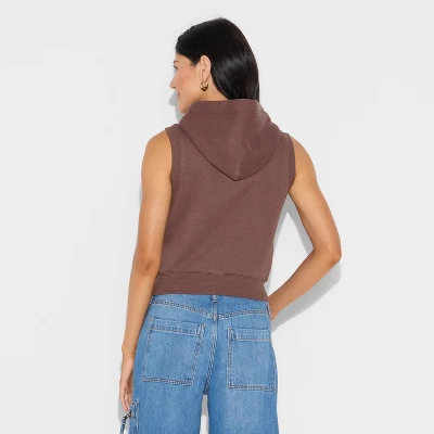 Women's Zip-Up Fleece Vest - Wild Fable™ - Image 2