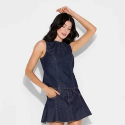 Women's Open Back Tank Top - Wild Fable™