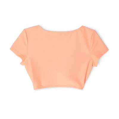 Women's Twist-Front Short Sleeve Bralette Bikini Top - Wild Fable™ - Image 6