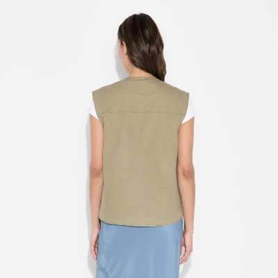 Women's Canvas Utility Vest - Wild Fable™ - Image 2