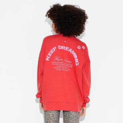 Women's Oversized Pullover Sweatshirt - Wild Fable™ - Image 3