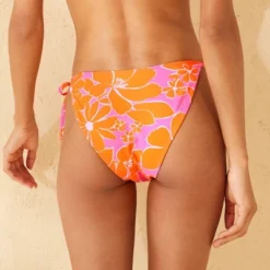 Women's Reversible High-Leg Cheeky Side-Tie Bikini Bottom - Wild Fable™
