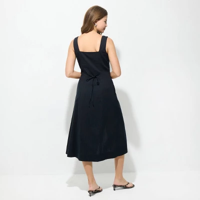 Women's Button-Front Midi Dress - Wild Fable™ - Image 2