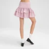 Women's Plaid Ruffle Mini Skirt - Wild Fable™