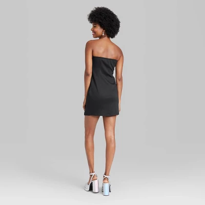 Women's Strapless Ponte Knit Tube Mini Bodycon Dress - Wild Fable™ - Image 2