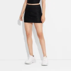 Women's Sweater Mini Skirt - Wild Fable⢠Black