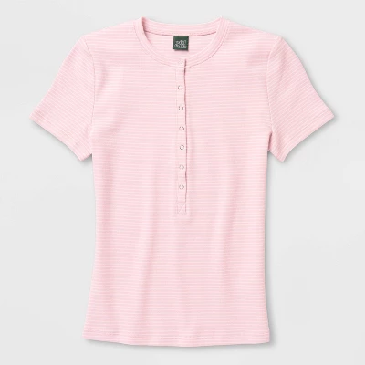 Women's Short Sleeve Henley T-Shirt - Wild Fable™ - Image 3