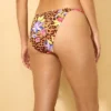 Women's Mini Ribbed Low-Rise High Leg Extra Cheeky Bikini Bottom - Wild Fable™ Leopard Floral