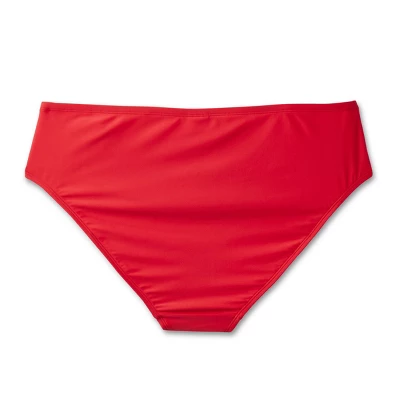 Women's Medium Coverage Bikini Bottom - Wild Fable™ Red - Image 4