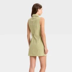 Women's Mini Wrap Dress - Wild Fable⢠Olive Green