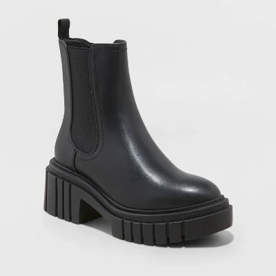 Women's Sterling Chelsea Boots - Wild Fable™ Black - Image 4