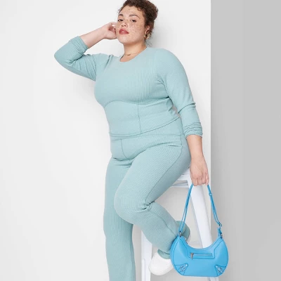 Women's Long Sleeve Corset Seam T-Shirt - Wild Fable™ - Image 5