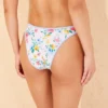 Women's Contrast Binding Mid-Rise Ultra High Leg Super Cheeky Bikini Bottom - Wild Fable™