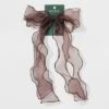 Double Tails Bow Hair Barrette - Wild Fable™ Brown