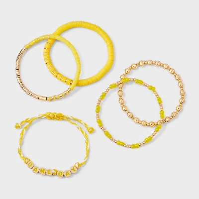 Game Day Bracelet Set 5pc - Wild Fable™ - Image 12