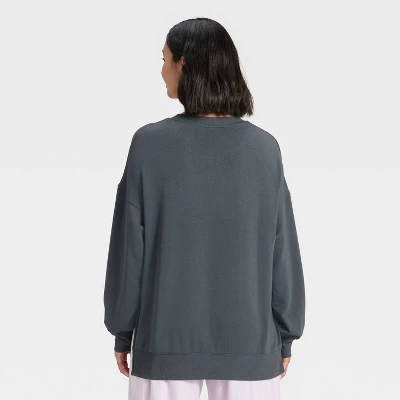 Women's PeachySoft French Terry Fleece Crewneck Sweatshirt - Wild Fable™