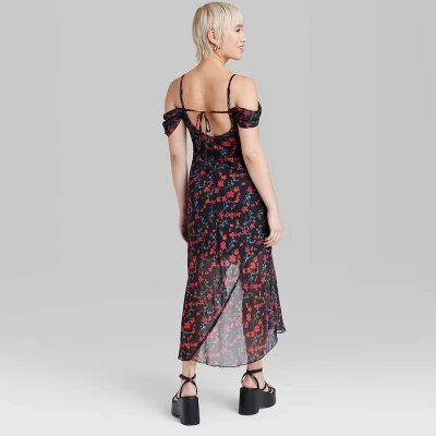 Women's Asymmetrical Midi Dress - Wild Fable™ - Image 2