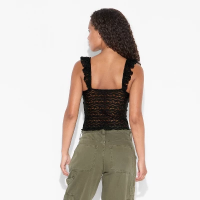 Women's Femme Lace Tank Top - Wild Fable™ - Image 2