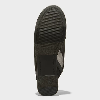 Women's Pixie Floral Mesh Slip-On Mule Flats With Memory Foam Insole - Wild Fable™ - Image 3