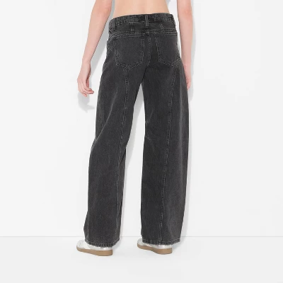 Women's Mid-Rise Must Have Barrel Jeans - Wild Fable™ - Image 2