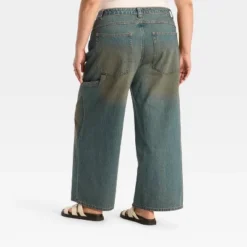 Women's Mid-Rise Wide Leg Jeans - Wild Fable™