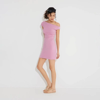 Women's Knit Mini Bodycon Dress - Wild Fable™ - Image 2