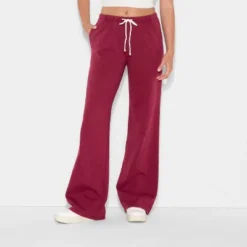 Women's Mid-Rise Knit Sweatpants - Wild Fable™