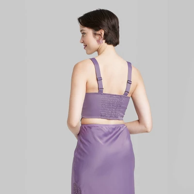 Women's Satin Corset Tank Top - Wild Fable™ - Image 2