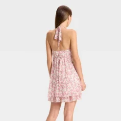 Women's Chiffon Layered Mini A-Line Dress - Wild Fable™