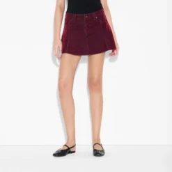 Women's Pocket Flare Mini Denim Skirt - Wild Fable™